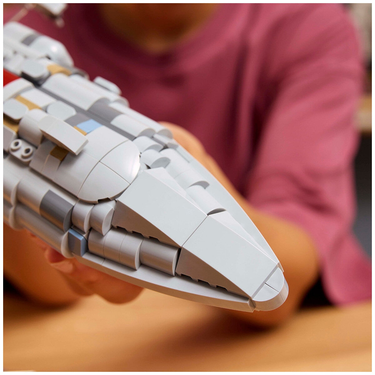 LEGO Star Wars Home One Starcruiser Buildable Starship Model Kit 75405