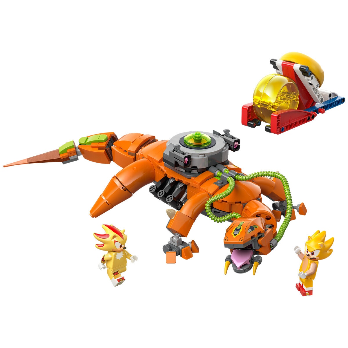 LEGO Sonic the Hedgehog Super Shadow Vs. Biolizard Gamer Gift Toy 77003 - SuperSaverAU - view 2