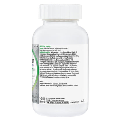 Centrum Advance 50+ 200 Tablets - Multivitamin for Vitality, Immunity, Heart & Eye Health