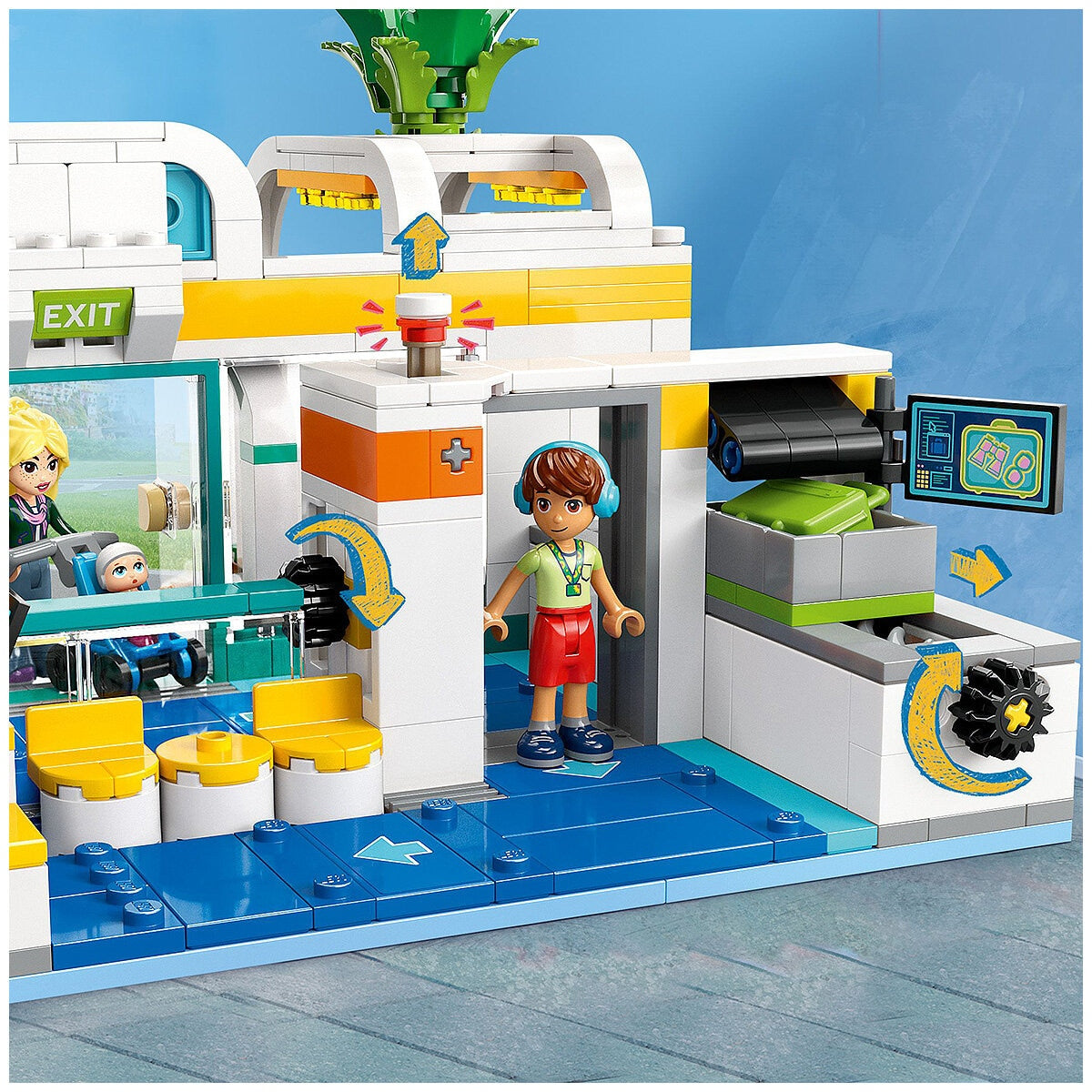 LEGO Friends Heartlake City Airport and Airplane Building Kit Playset 42656 - SuperSaverAU - view 2