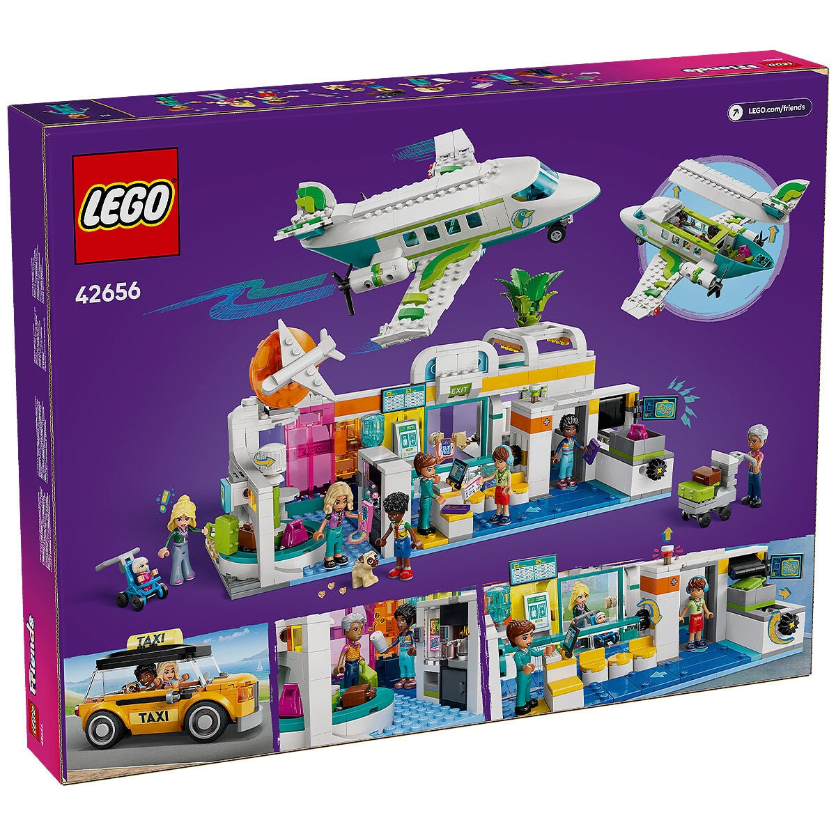 LEGO Friends Heartlake City Airport and Airplane Building Kit Playset 42656 - SuperSaverAU - view 9