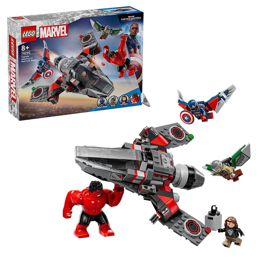 LEGO Marvel Captain America Vs Red Hulk Battle 76292 - SuperSaverAU - view 1