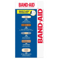 Band-Aid Assortment 220 Pack - Plastic, Extra Wide, Fabric, Tough, Clear Strips with Quilt-Aid Technology - SuperSaverAU - view 3