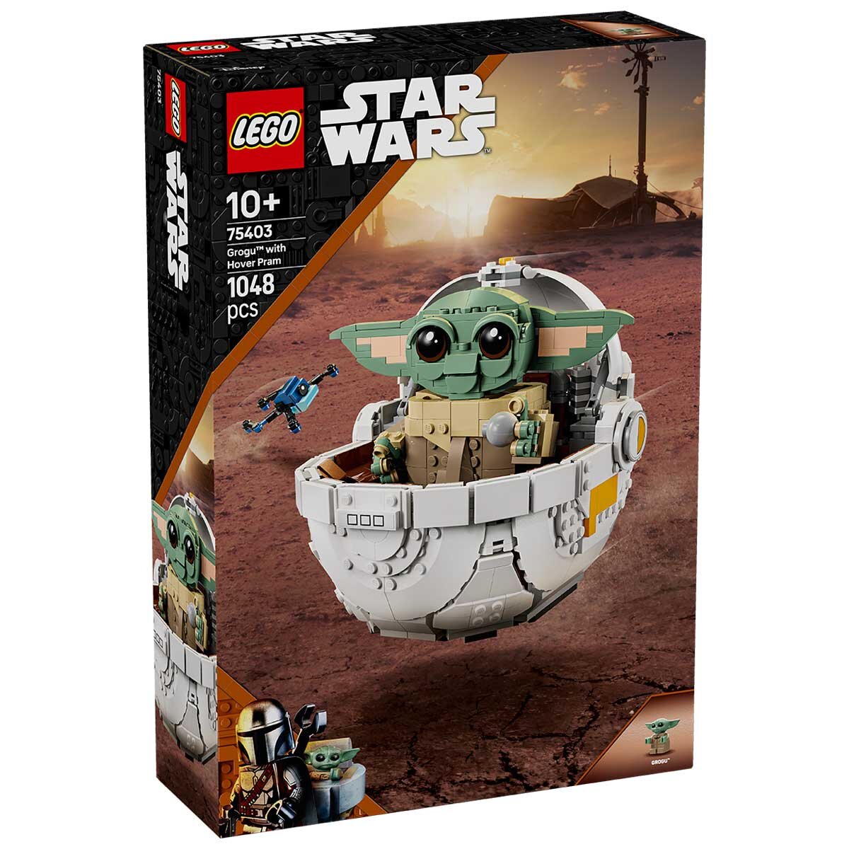 LEGO Star Wars Grogu With Hover Pram 75403 - SuperSaverAU - view 8