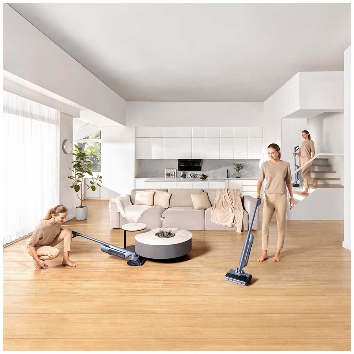 Narwal S20 PRO Wet And Dry Vacuum Cleaner YJSC003 | 20,000Pa Suction, Self Cleaning & Drying, AI DirtSense Technology, Lightweight & Quiet - SuperSaverAU - view 11