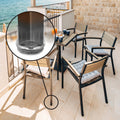Slipstick 23-29mm Clear Sleeve Outdoor Berber Furniture Floor Protector 8 Pack