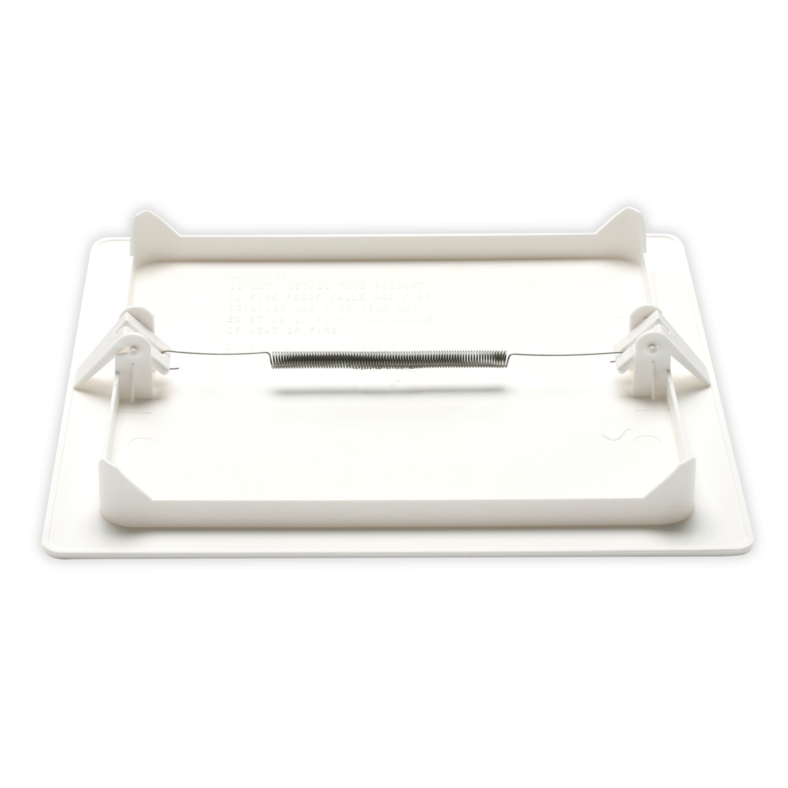 Fluidmaster 200 x 200mm White Plastic Access Panel - Paintable, Snap-In