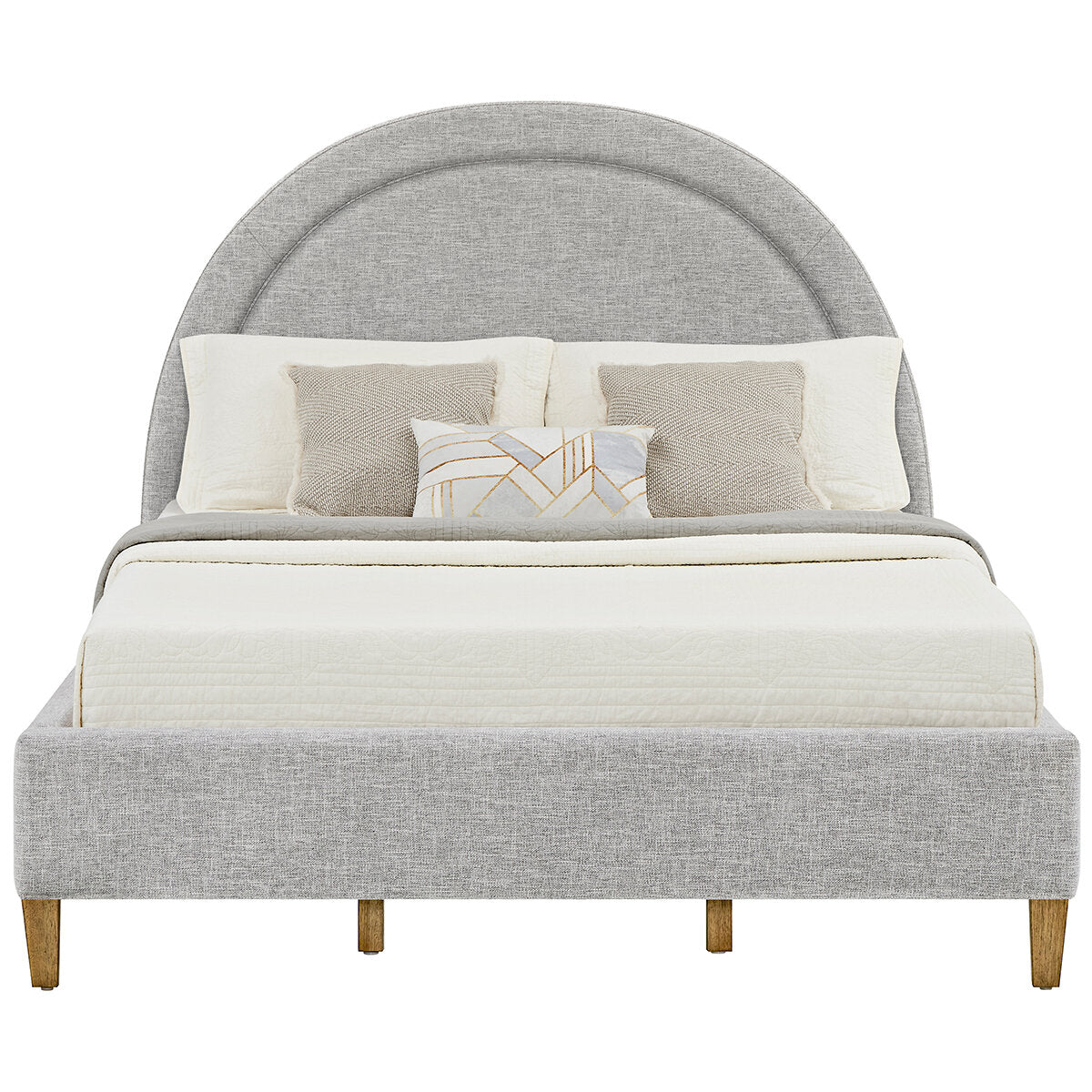 Thomasville Upholstered Arch Queen Bed - SuperSaverAU - view 8