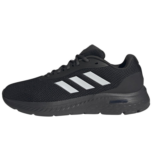 Adidas Men's Cloudfoam Shoe Black/White US 8.5 - Lightweight Comfort with Cloudfoam Technology