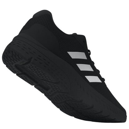 Adidas Men's Cloudfoam Shoe Black/White US 8.5 - Lightweight Comfort with Cloudfoam Technology