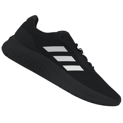 Adidas Men's Cloudfoam Shoe Black/White US 8.5 - Lightweight Comfort with Cloudfoam Technology
