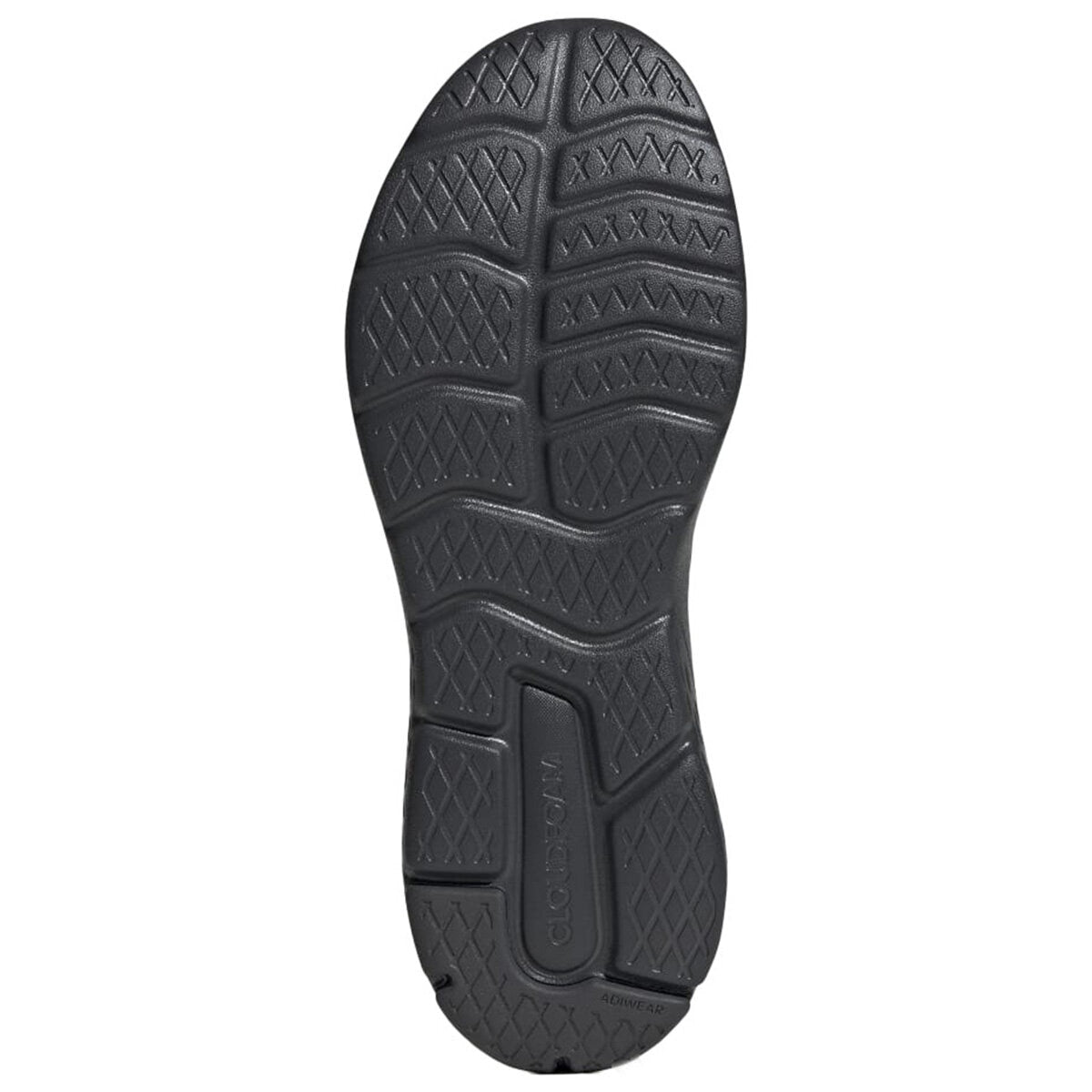 Adidas Men's Cloudfoam Shoe Black/White US 8.5 - Lightweight Comfort with Cloudfoam Technology