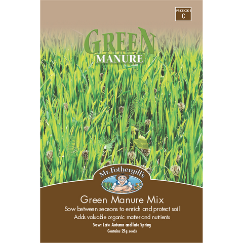 Mr Fothergill Green Manure Mix 1kg Manure Mix Enriches Soil - SuperSaverAU - view 1
