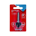Ultra Router Bit V Groove 19mm Tungsten Carbide Durable 1/4 Inch - SuperSaverAU - view 1