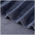 Berkshire Luxe Loft Blanket Queen Blue - Recycled Polyester Fibres, AquaSmart Dye, Matte Appearance - SuperSaverAU - view 4