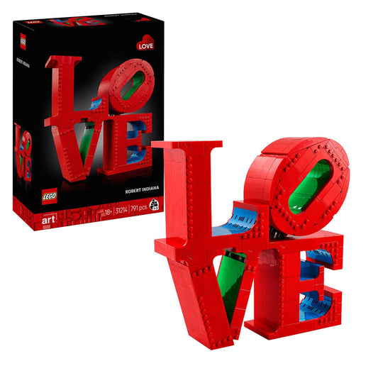 LEGO Art LOVE, Gift For Couples And Home Decor Idea 31214