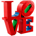LEGO Art LOVE, Gift For Couples And Home Decor Idea 31214 - SuperSaverAU - view 2