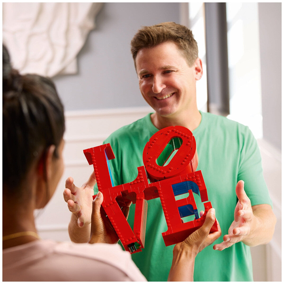LEGO Art LOVE, Gift For Couples And Home Decor Idea 31214 - SuperSaverAU - view 5