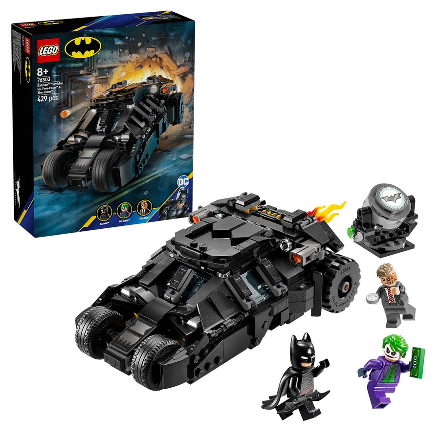 LEGO DC Batman: Batman Tumbler Vs. Two-Face And The Joker Toy Car 76303 - SuperSaverAU - view 1