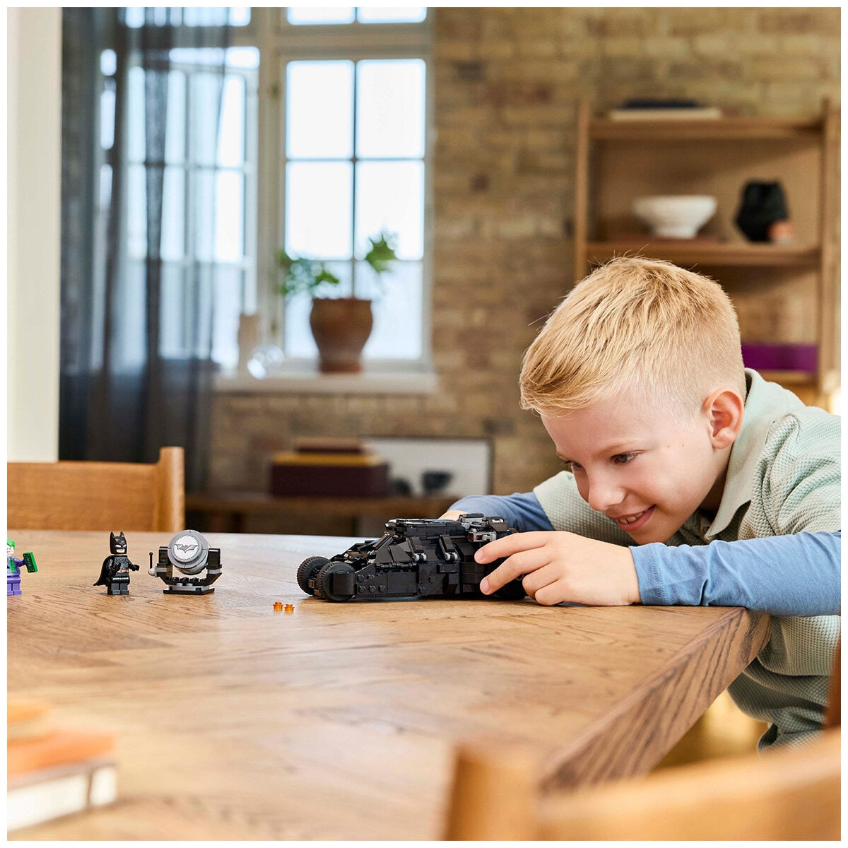 LEGO DC Batman: Batman Tumbler Vs. Two-Face And The Joker Toy Car 76303