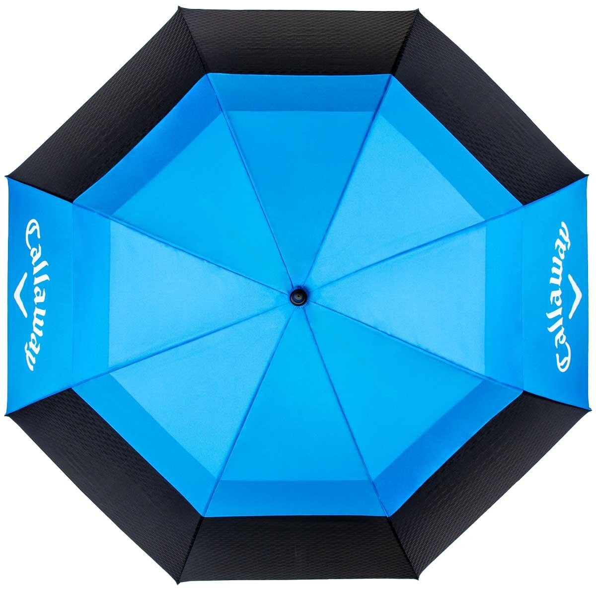 Callaway 62 Auto Open Vented Golf Umbrella 2 Pack - Nanoskin Water Repellence, UPF50+, Double Canopy