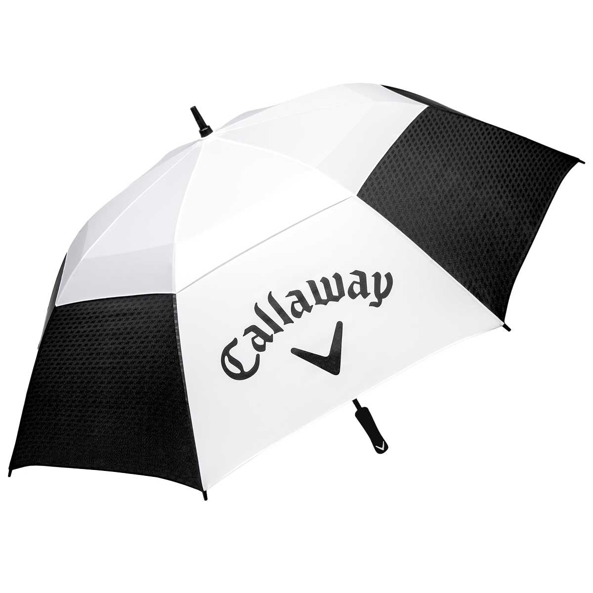 Callaway 62 Auto Open Vented Golf Umbrella 2 Pack - Nanoskin Water Repellence, UPF50+, Double Canopy