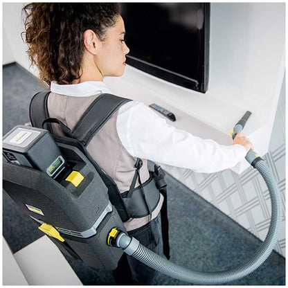 Karcher BVL5 1BP Backpack Vacuum 5AH Kit With 10 Bags