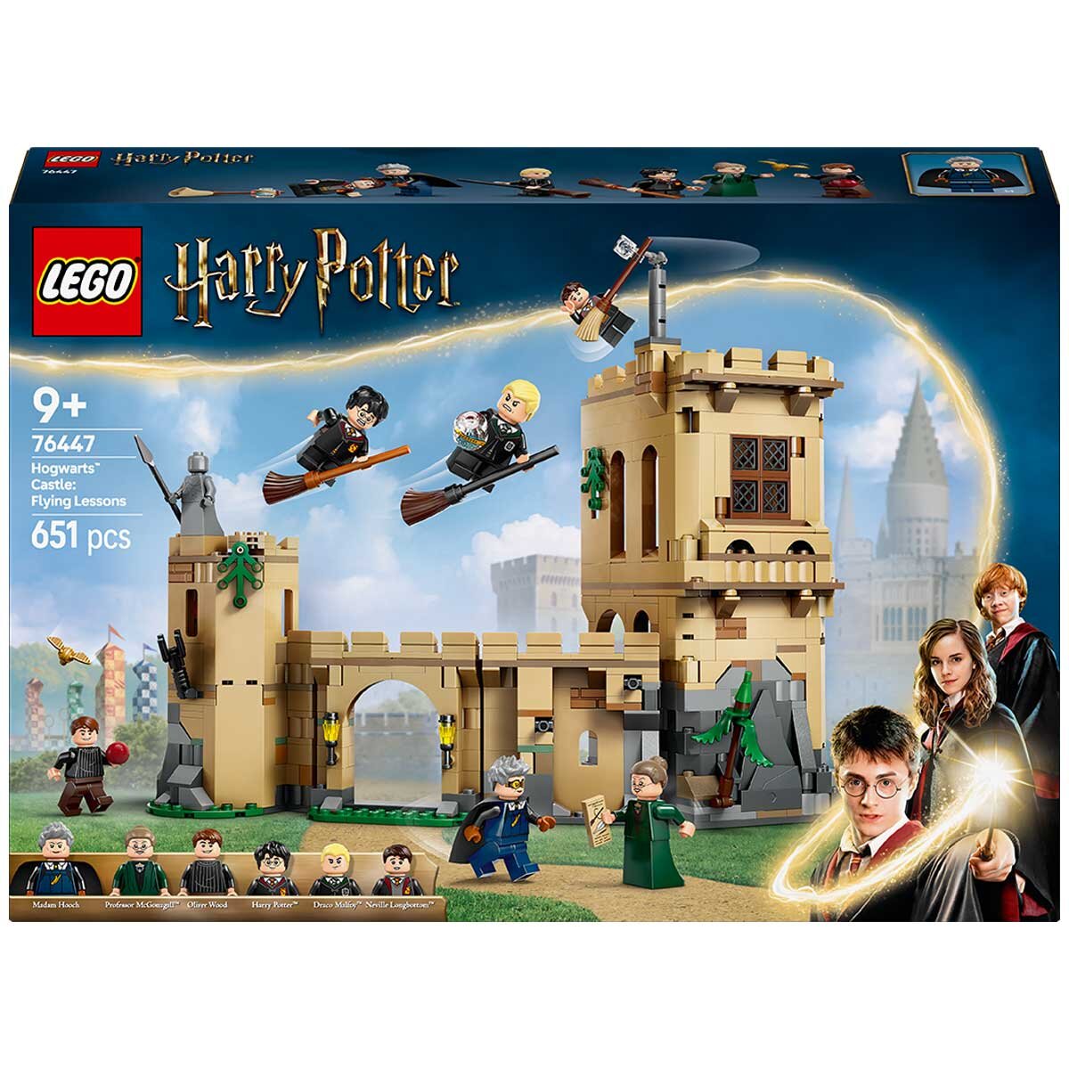LEGO Harry Potter Hogwarts Castle Flying Lessons Adventure Set 76447