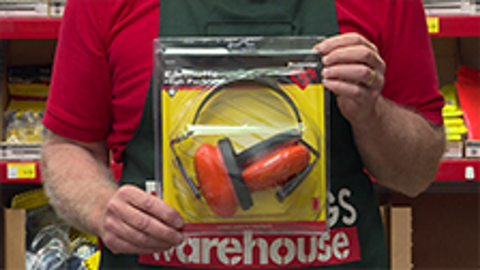 3M High Performance Ear Muffs, 29dB, ABS Cups, Adjustable Headband, Orange
