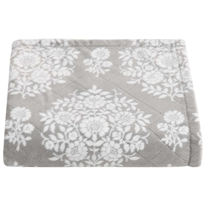 Fraiche Maison Velvet Plush Throw 152 x 177cm Layla Floral