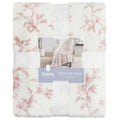 Fraiche Maison Velvet Plush Throw 152 x 177cm Elodie Floral - SuperSaverAU - view 1