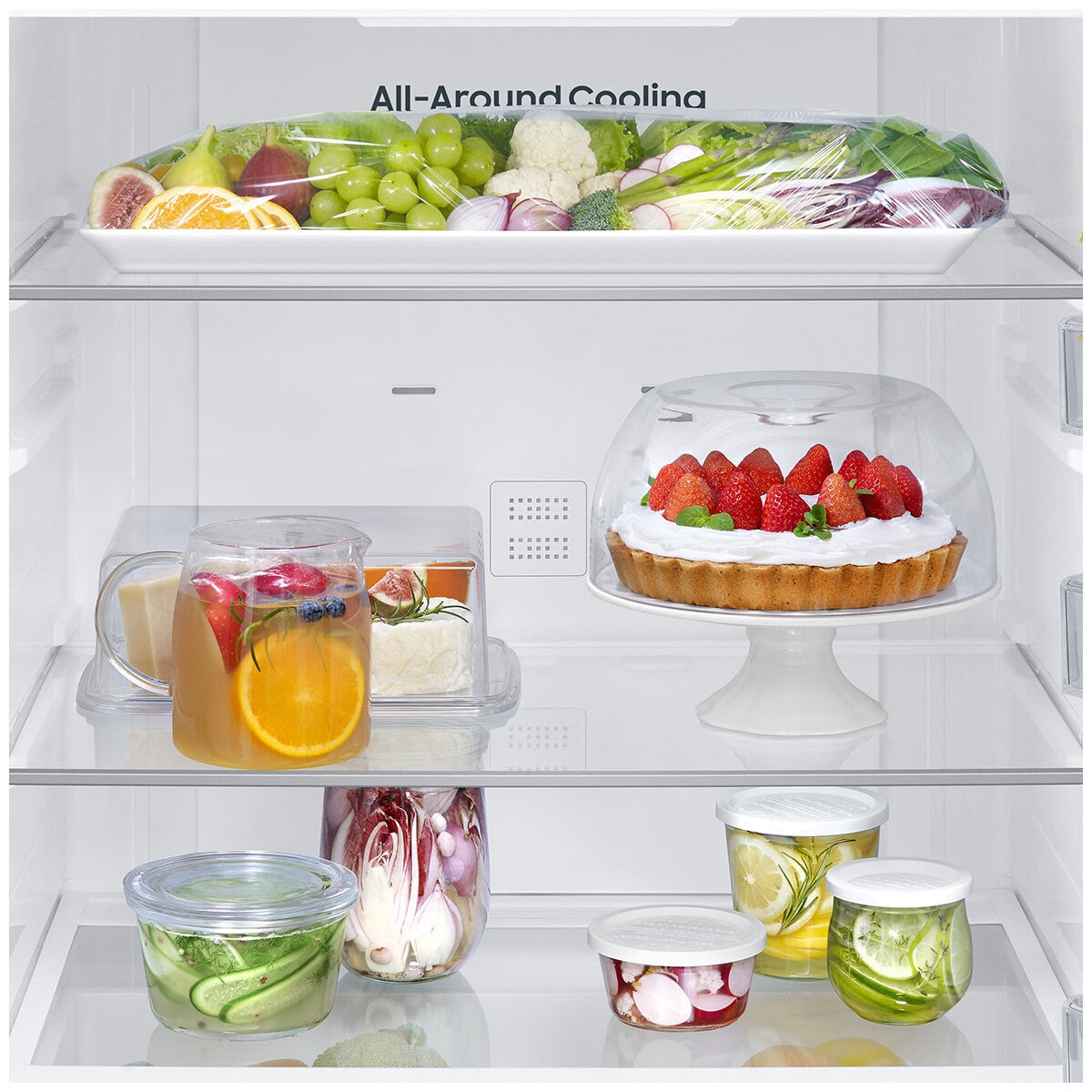 Samsung 458L Bottom Mount Fridge Silver SRL4600S