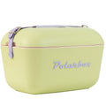 Polarbox Pop 12L Cooler - Lime with Lilac Logo and Strap - Thermal Insulation - PLBP12LL
