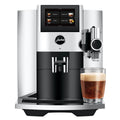 Jura S8 Automatic Coffee Machine - 27 Coffee Specialities, Sweet Foam, Chrome - 15651