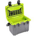 Pelican Personal Cooler 13.25L Grey Green - All Day Cold Retention, Dry Box, Inner Tray - SuperSaverAU - view 3