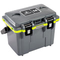Pelican Personal Cooler 13.25L Grey Green - All Day Cold Retention, Dry Box, Inner Tray - SuperSaverAU - view 2