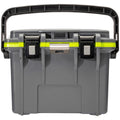 Pelican Personal Cooler 13.25L Grey Green - All Day Cold Retention, Dry Box, Inner Tray - SuperSaverAU - view 1