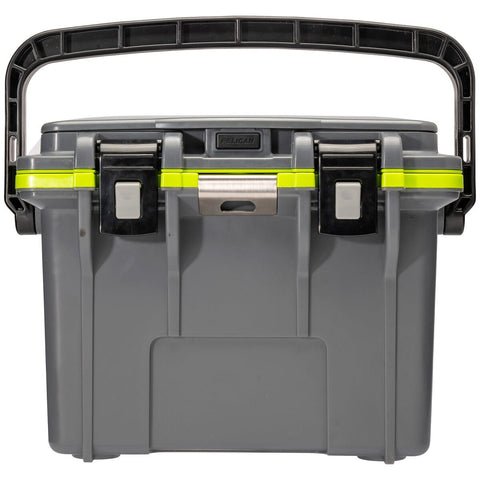Pelican Personal Cooler 13.25L Grey Green - All Day Cold Retention, Dry Box, Inner Tray - SuperSaverAU - view 1