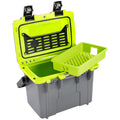 Pelican Personal Cooler 13.25L Grey Green - All Day Cold Retention, Dry Box, Inner Tray - SuperSaverAU - view 4