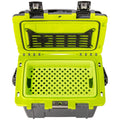 Pelican Personal Cooler 13.25L Grey Green - All Day Cold Retention, Dry Box, Inner Tray - SuperSaverAU - view 6