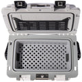 Pelican Personal Cooler 13.25L White Grey - All Day Cold Retention, Dry Box, Removable Tray - SuperSaverAU - view 5