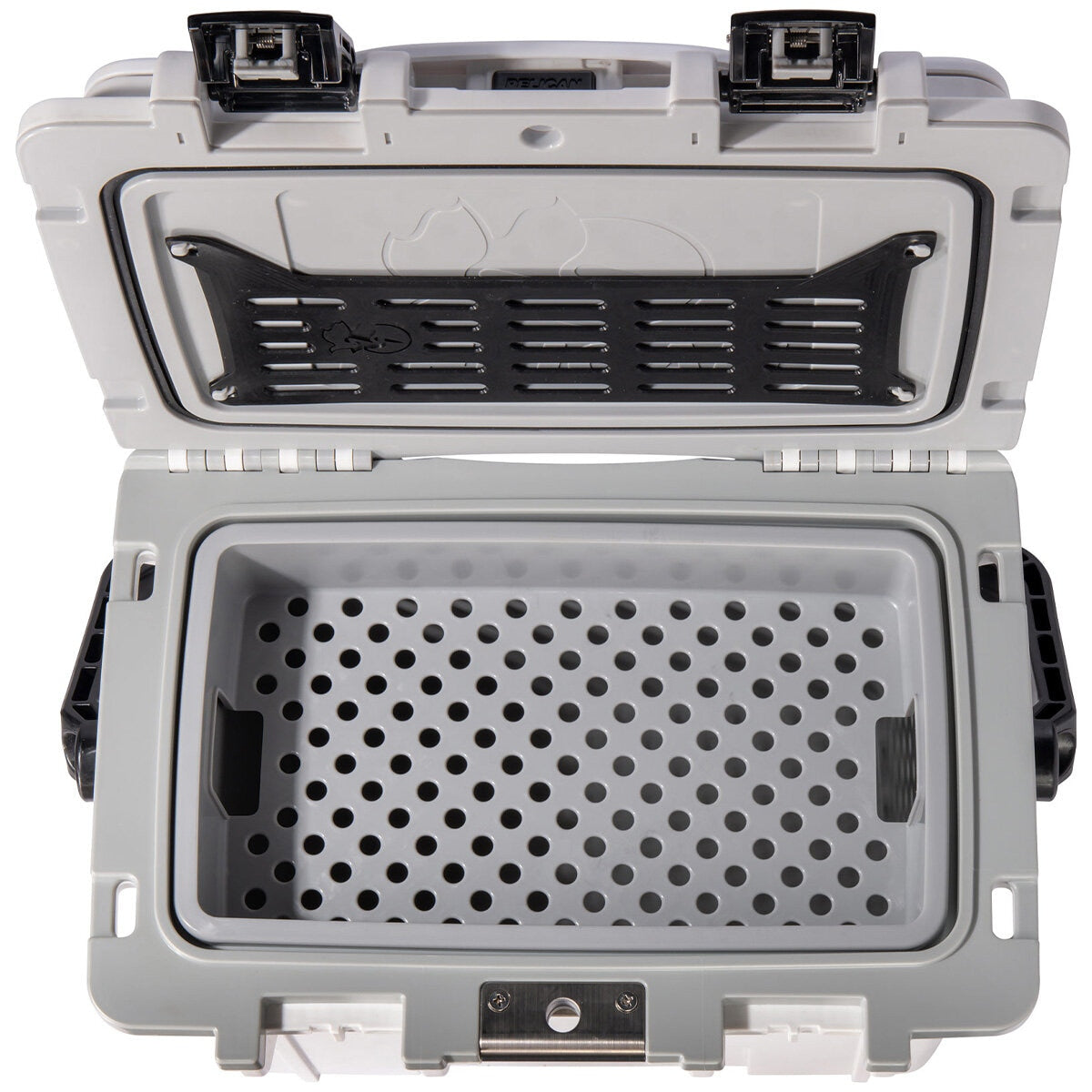 Pelican Personal Cooler 13.25L White Grey - All Day Cold Retention, Dry Box, Removable Tray - SuperSaverAU - view 5