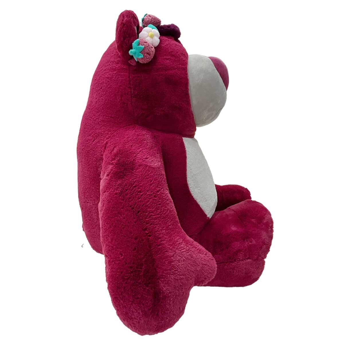 Disney Lotso 80cm Plush Toy with Detachable Strawberry-Scented Blanket - SuperSaverAU - view 3