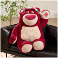 Disney Lotso 80cm Plush Toy with Detachable Strawberry-Scented Blanket - SuperSaverAU - view 5
