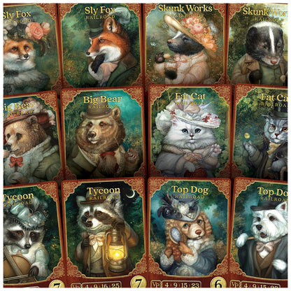 Forbidden Games Raccoon Tycoon Board Game - Strategic Trading Fun for All Ages
