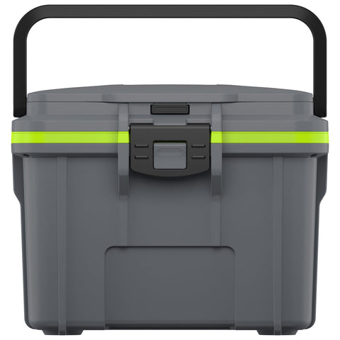 Pelican 7.57L Personal Cooler Grey/Green with Removable Ice Pack & Inner Tray - SuperSaverAU - view 1