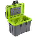 Pelican 7.57L Personal Cooler Grey/Green with Removable Ice Pack & Inner Tray - SuperSaverAU - view 6