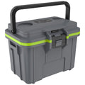 Pelican 7.57L Personal Cooler Grey/Green with Removable Ice Pack & Inner Tray - SuperSaverAU - view 2