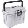 Pelican 7.57L Personal Cooler White/Grey with Removable Ice Pack & Inner Tray - SuperSaverAU - view 2