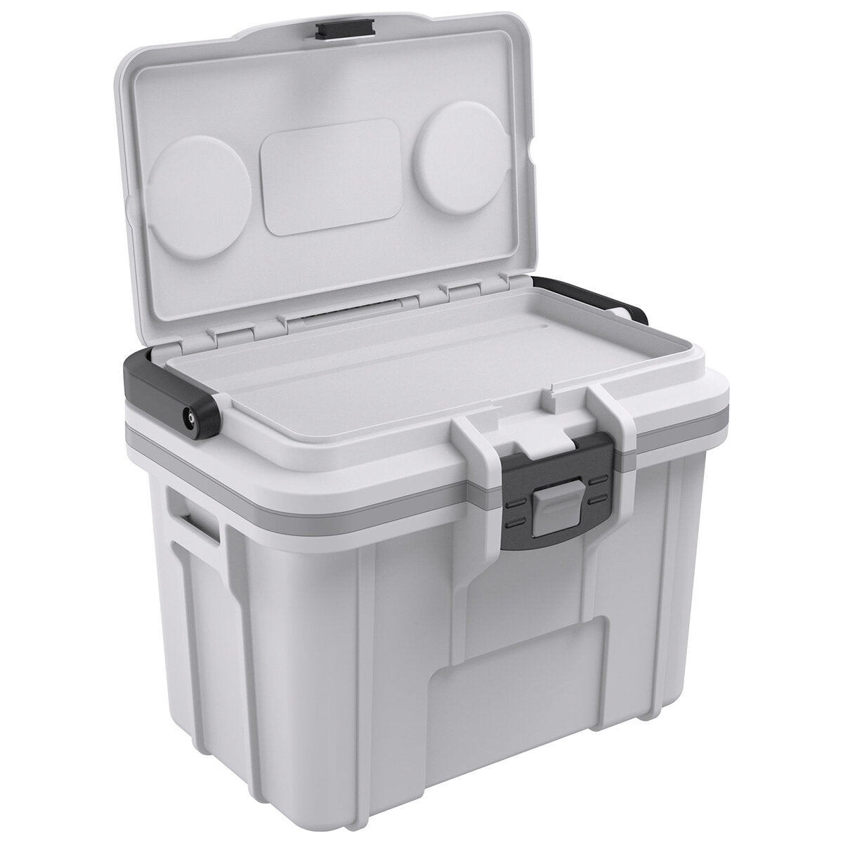 Pelican 7.57L Personal Cooler White/Grey with Removable Ice Pack & Inner Tray - SuperSaverAU - view 4